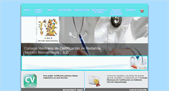 Desktop Screenshot of consejoneonato.com.mx